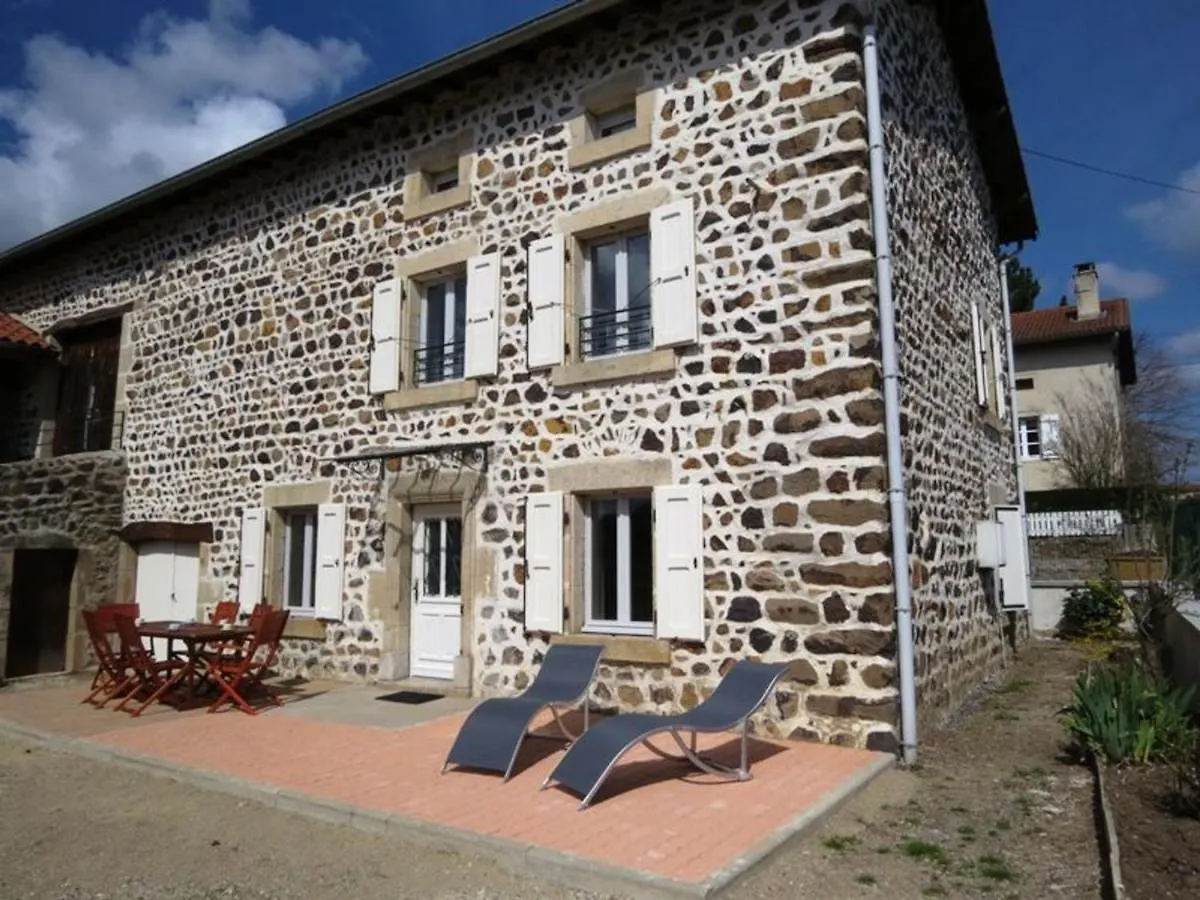 Ferme Du Xixe Siecle Avec Cour Fermee Et Terrasse, Proche Des Gorges De La Loire Et Du Puy-En-Velay - Fr-1-582-187 Villa Saint-Vincent